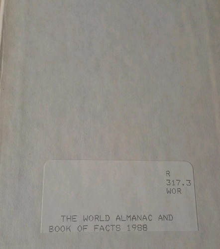 THE WORLD ALMANAC AND BOOK OF FACTS 1988 Pub. HARDCOVER - Bild 10 von 10