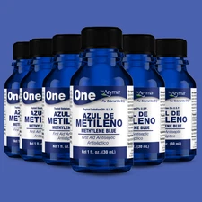 Arymar Azul de Metileno – Topical Solution for External Use, 1 fl oz (6-Pack)