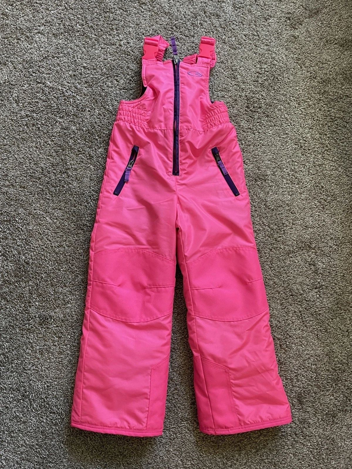 Champion Girls Pink Snow Bibs Youth XL (4-5) Insulated Ski Pants Winter EPC
Opens in a new window or