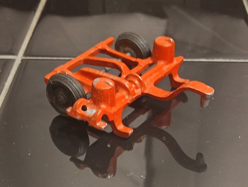 Vtg 5 Slik Toys Oliver & Ertl 1950's Farm Implement Metal/ Diecast Accessories - Picture 18 of 24