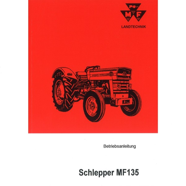 Massey Ferguson Schlepper MF135 3 Zylinder (66-69) - Traktor Betriebsanleitung-image