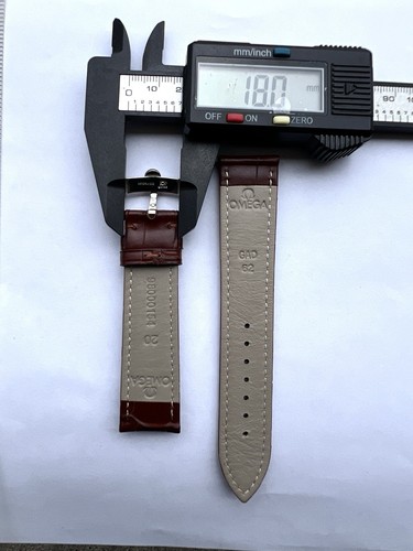 20mm New Brown Band For Omega Watch. - 第 3/5 張圖片