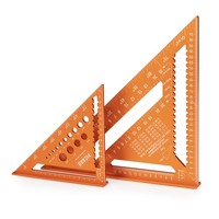 Picard Zimmermannswinkel 180Mm + 300Mm Set Bohrlehre Sparrenlehre Winkel Dreieck