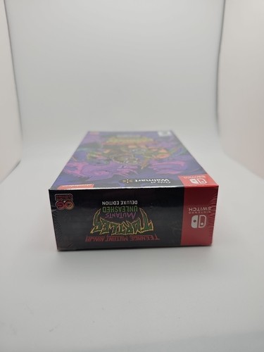 TMNT: Mutants Unleashed Deluxe Edition Steelbook Nintendo Switch NEW SEALED - Picture 7 of 7