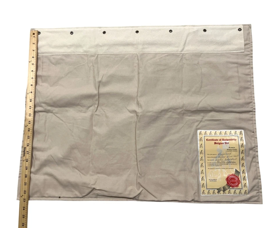 Tapiz colgante de pared centro tapiz arte belga mapa geográfico marino holandés Foto 4 de 4