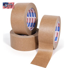 ADHES Heavy Duty Paper Packing Tape Kraft Paper Tape