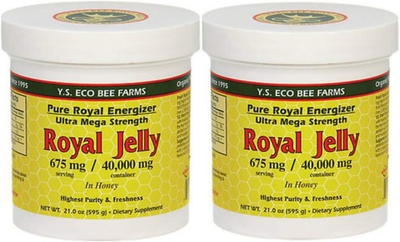#ad Y.S. Eco Bee Farms Royal Jelly 675mg 21 oz Pack of 2 $50.22