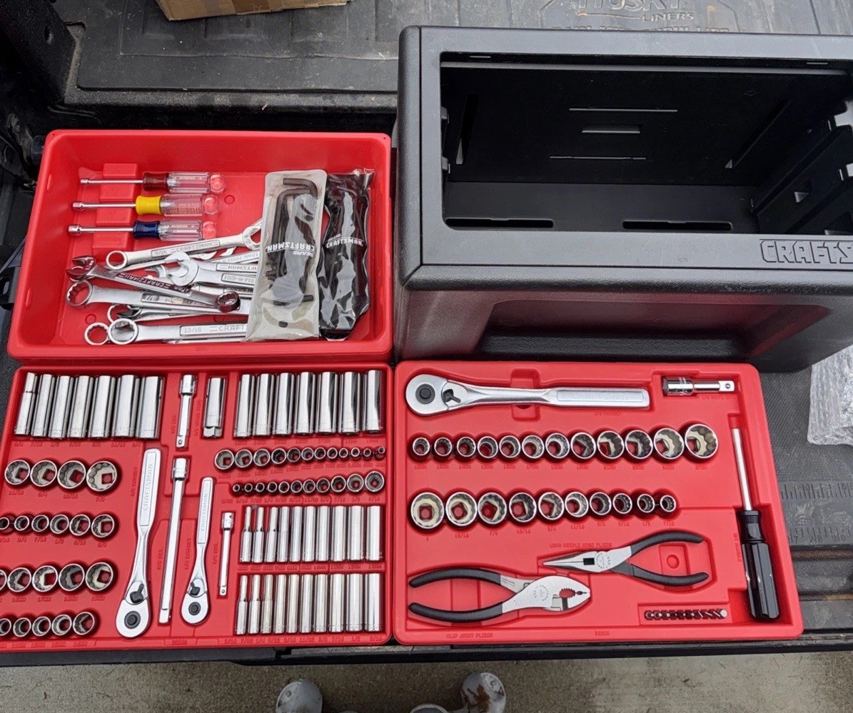 スミス　180 187 セット Sears Craftsman USA Nos RARE 180pc Mechanics Tool Set 33580 Tons
