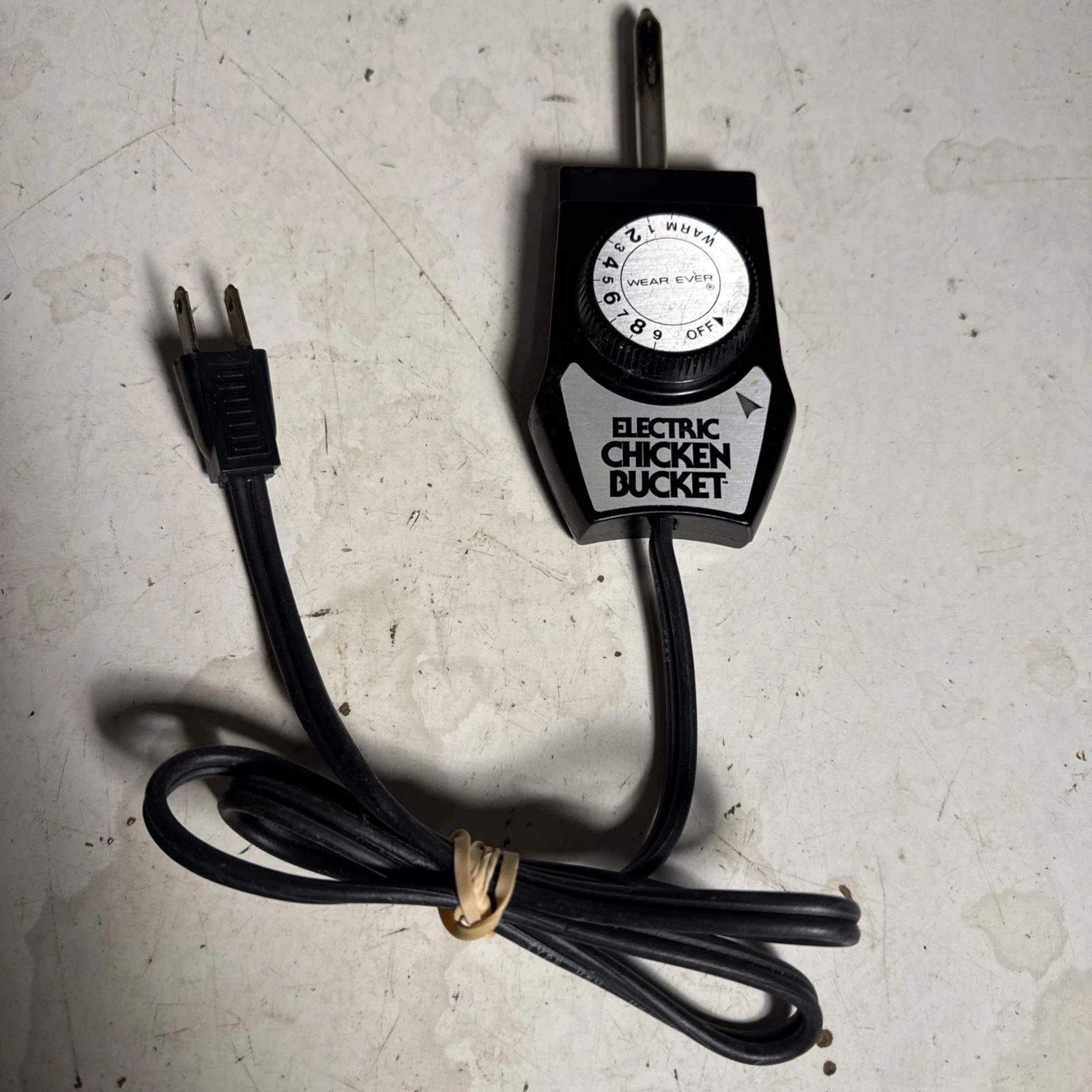 Wear-Ever Vintage Electric Chicken Bucket Pressure Cooker Power Supply Only
