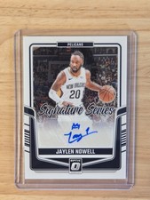 2024-25 Panini Donruss Optic - Signature Series Jaylen Nowell Auto #SS-NOW