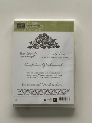 Stampin Up Stempelset Florale Gruesse Clear Stamps 7 Stempel