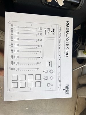 Rode RodeCaster Pro Integrated Podcast Production Console   Brand New In Box