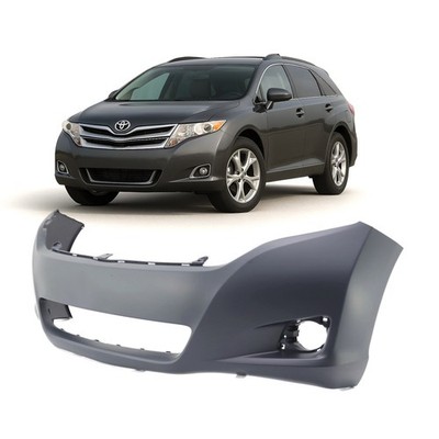 Front Bumper Cover for 2009-2016 Toyota Venza w Fog Light holes 521190T900