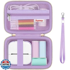 Supmay Sticker Printer Case Compatible with Memoking T02/for iDPR