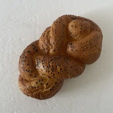 Realistic Fake Pretend Food Bread Roll Plastic TV Prop