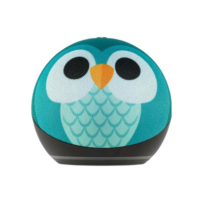 Amazon Echo Dot 5. Generation Kinder Smart Lautsprecher Eule - Brandneu 