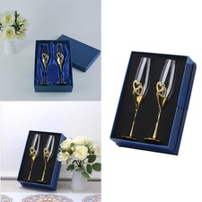 High Foot to Cup Gift Set Special Romantic Premium Flutes Banquets Glass