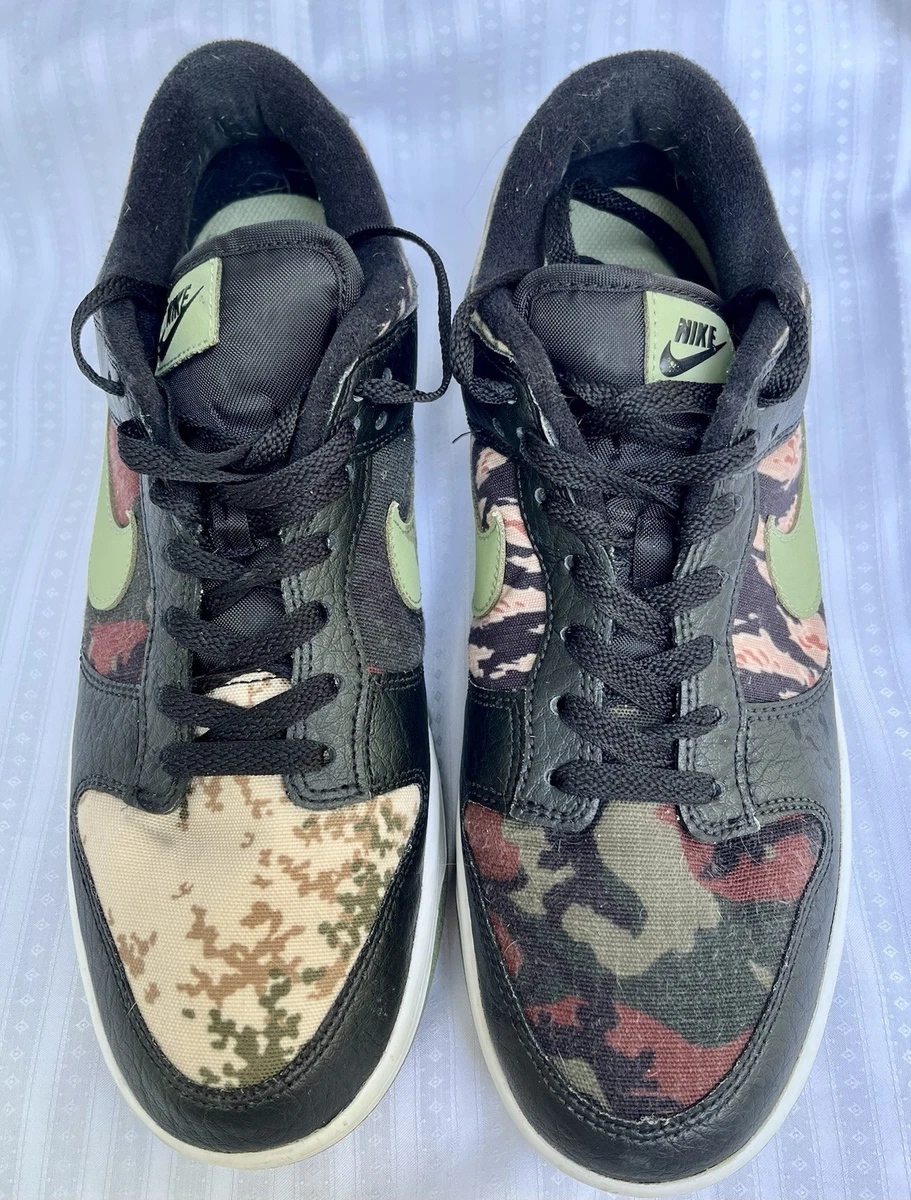 Las mejores ofertas en Nike Dunk SE Low Black Multi-Camo | eBay
