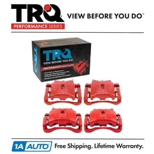 TRQ Performance Brake Caliper Set Performance Fits Chevrolet GMC Hummer