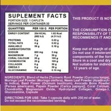 Ultra Advance III Vitamin & Mineral Supplement 30 Capsules 500 Mg