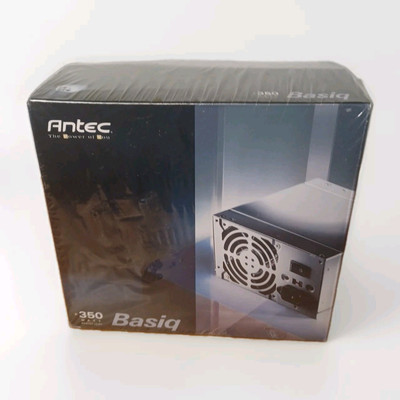 Antec Basiq BP 350 Watt Power Supply ATX12V NEW SEALED 