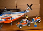 LEGO CITY Coast Guard 7738 Helicopter Raft 7737 4WD Jet Ski APPEARS COMPLETE — photo 5