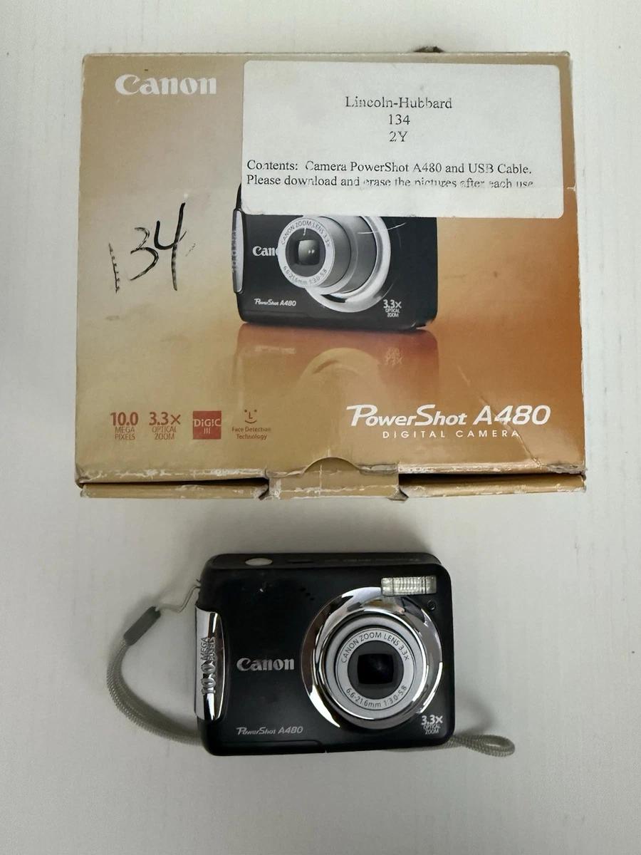 Canon PowerShot A480 Digital Cameras for Sale | Shop New & Used