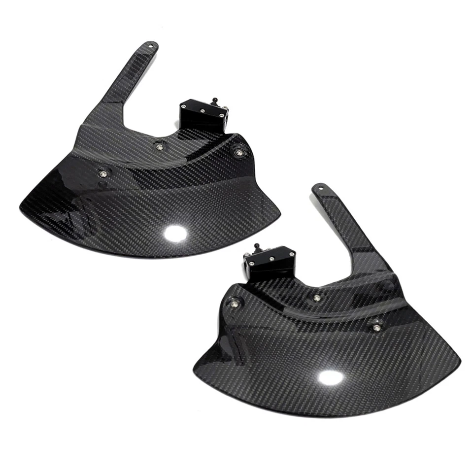 Carbon Fiber Front Brake Disc Cover Fairin For BMW S1000RR 2009-25 S1000R 21-25 Foto 3 de 4