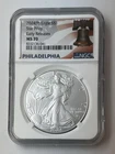 2024-P American Silver Eagle $1 Star Privy Early Releases NGC MS70