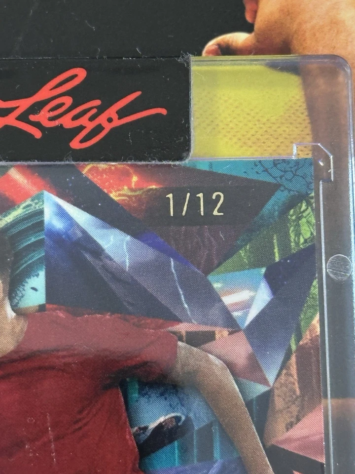 Luis Diaz Autograph Card Leaf Vibrance BA-LD1 Serial Numbered 1/12. First Print! - Image 4 of 4