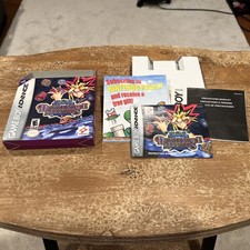 Yu-Gi-Oh Dungeon Dice Monsters Nintendo Game Boy Advance, 2003 Box and Manual
