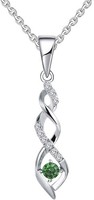 Halskette Damen Sterling Silber 925 Unendlichkeit AnhäNger Mit Zirkonia Schmuck