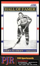 Fern Flaman 1990-91 Score American #357 Boston Bruins