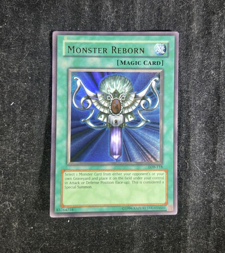 Monster Reborn LOB-EN118 YuGiOh Legend of Blue Eyes White Dragon: 25th Anniversary card