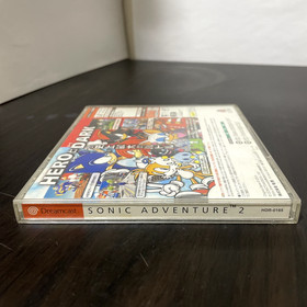 Sonic Adventure 2 Sega Dreamcast 2001 Japanese Version HDR-0165 Action Rare