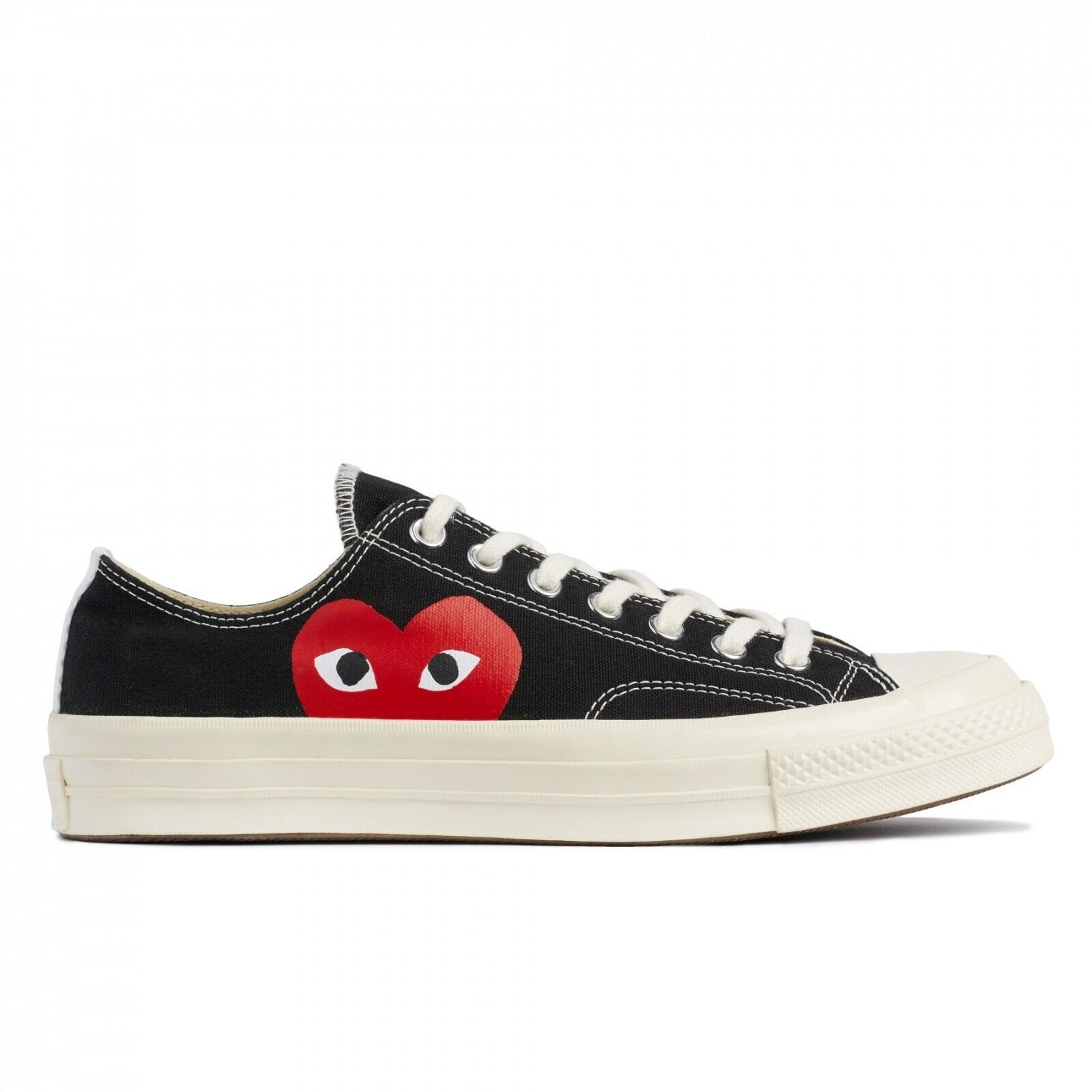 Comme x Converse Play Red Heart Chuck Taylor All Star Black | eBay