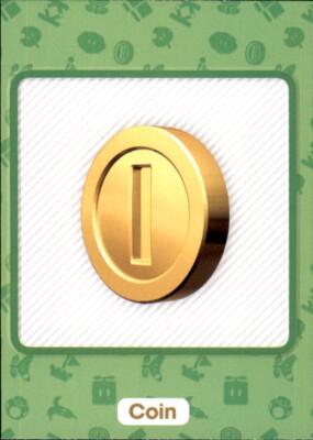 Super Mario Trading Card 137 - Coin  - Item - 2022
