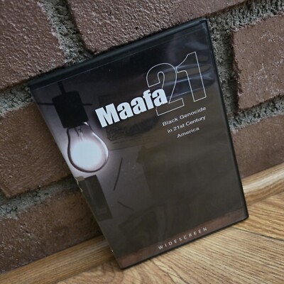 Maafa 21: Black Genocide in 21st Century America (DVD Life Dynamics 2009) RARE