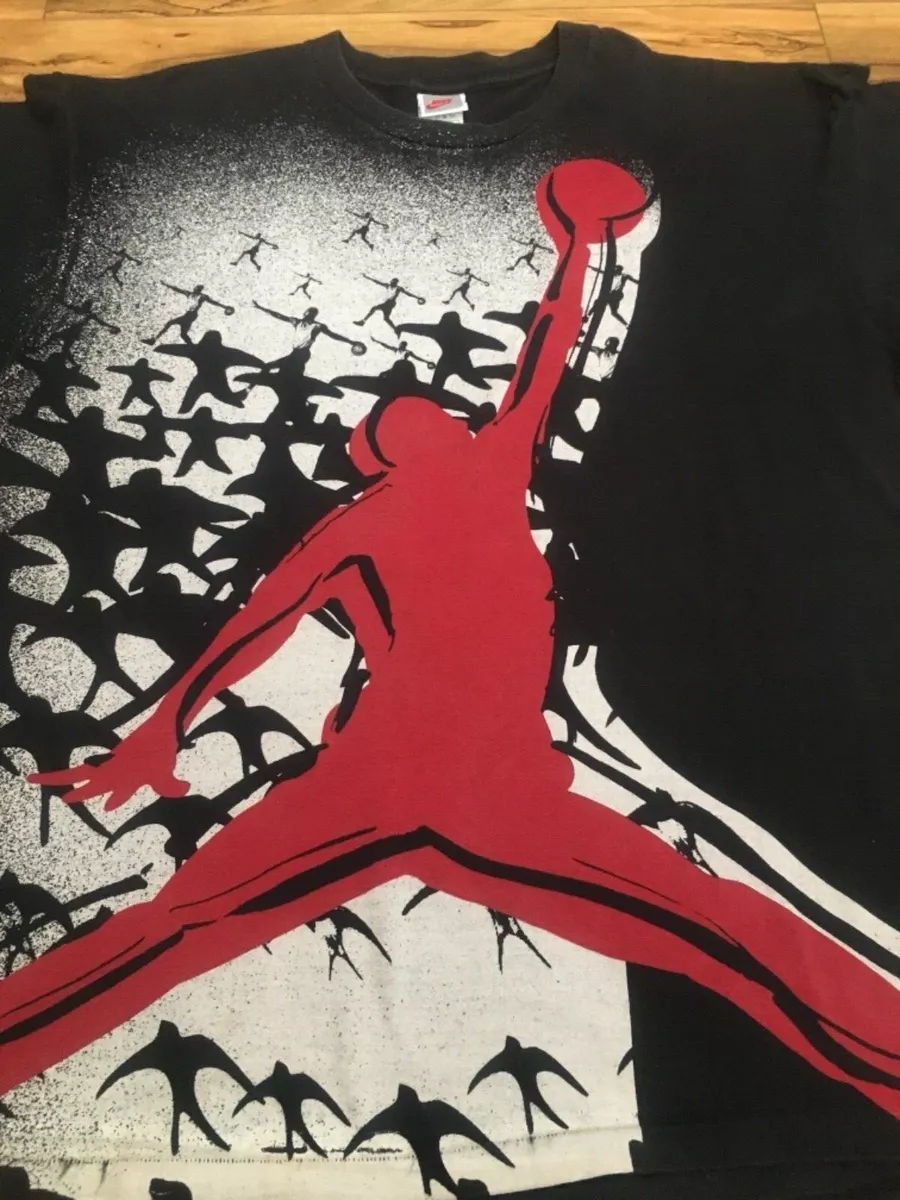 耐熱 二層 足あとぐらす (M) TAK899ね@ NIKE 90s JUMPMUN JORDAN
