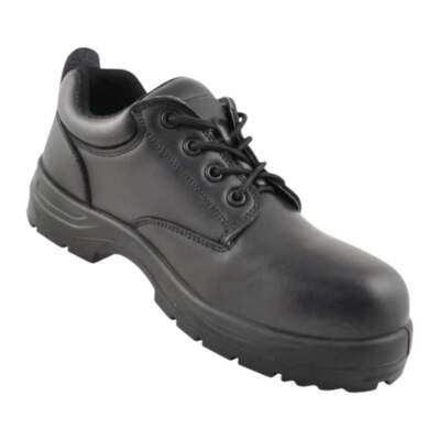 Tuffsafe Unisex S3 SRC Sicherheitsschuhe - schwarzes Leder, Composite Toe, Größe 13