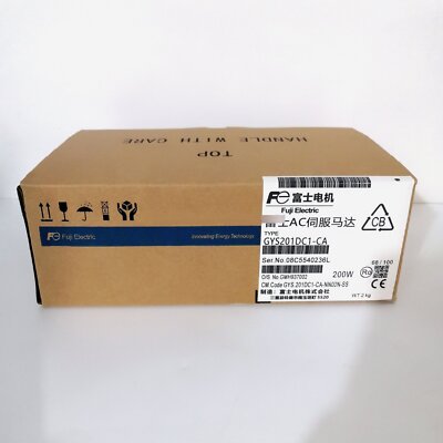 Fuji GYS201DC1-CA Servo Motor 1PC New GYS201DC1CA Expedited Shipping