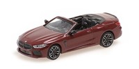 Minichamps 870029034 Bmw M8 Competition Cabriolet – 2019 – Red Met., H0 1:87