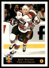 1994-95 Classic Pro Hockey Prospects JEFF NELSON #155 Portland Pirates
