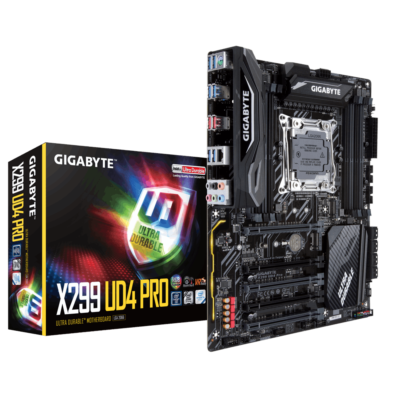Gigabyte X299 UD4 Pro Motherboard CPU Intel LGA2066 DDR4 RGB