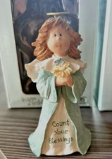 Boyds Bears Little Blessings Mary Grace -Count Your Blessings Angel Figurine NIB