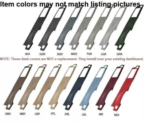 Kit de cubierta de tablero de panel de puerta granate Coverlay 18-602C33 para camionetas Chevy GMC 73-76 Foto 4 de 4