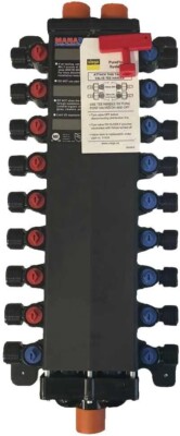 Viega Manabloc Collettore Di Distribuzione In Polisulfone 1/2” A Pressare – 30 Porte, 1011165047