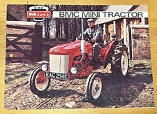 RARE 1966 BMC MINI TRACTOR 8 PAGE SALES BROCHURE ENGLAND