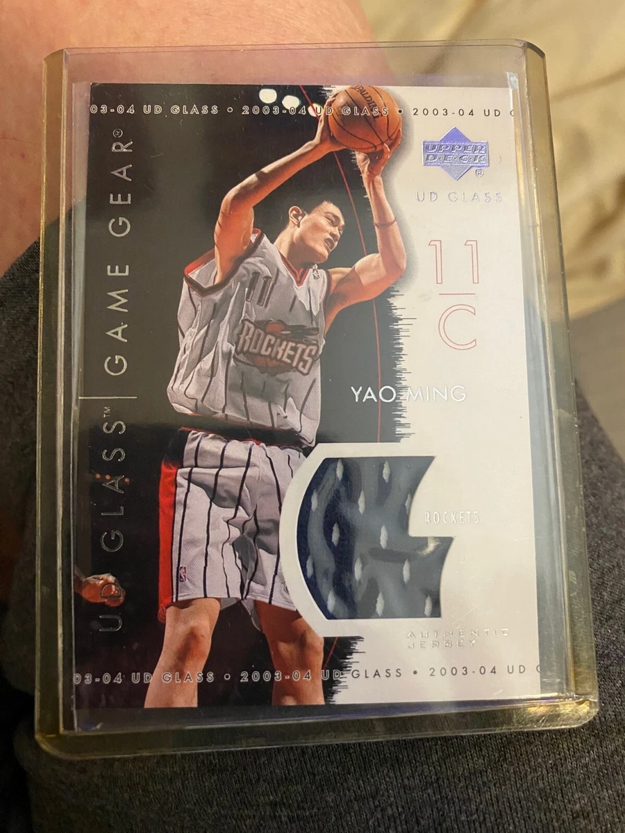 2003-04 UD Glass - Yao Ming #GG-YM for sale | eBay