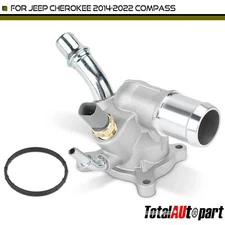 Engine Coolant Thermostat Housing Assembly for Jeep Cherokee Dodge Chrysler Ram